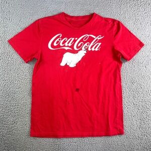 Coca Cola Polar Bear T Shirt Adult Medium‎ Graphic Retro 80s 90s Grunge